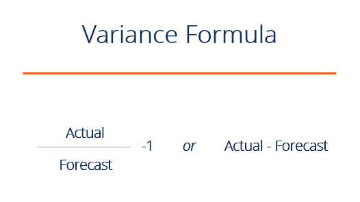 Fórmula de varianza
