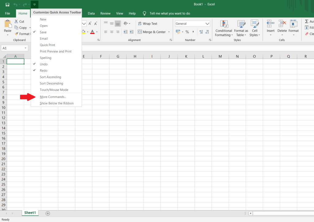 ¿Cómo repito el comando anterior en Excel?