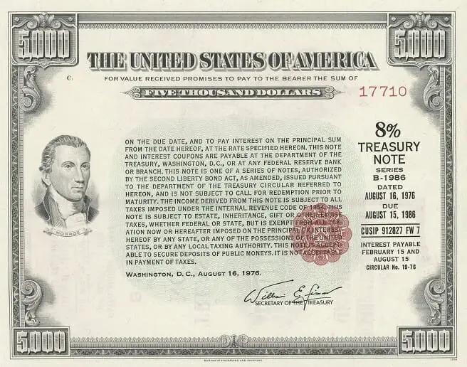 Bono del Tesoro de EE. UU. a 10 años