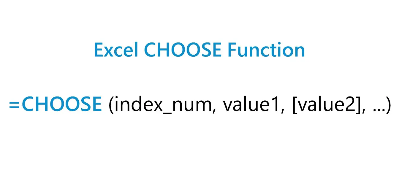 ELEGIR función en Excel | Fórmula + Calculadora