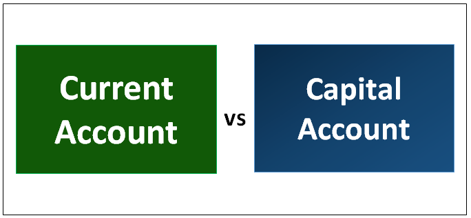 Cuenta corriente versus cuenta de capital
