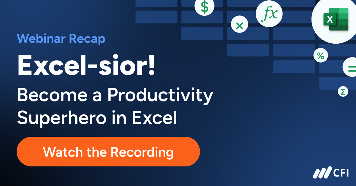 Resumen del seminario web: ¡Excel-sior! Conviértete en un superhéroe de la productividad en Excel