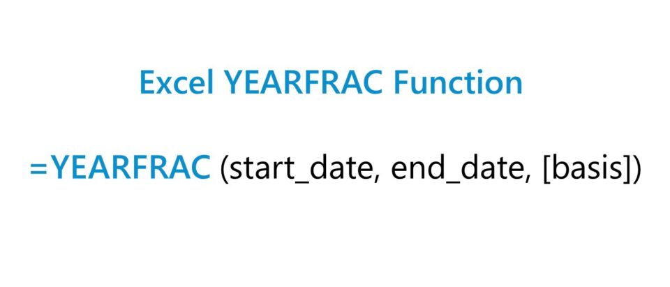 Función AÑOFRAC en Excel | Fórmula + Calculadora