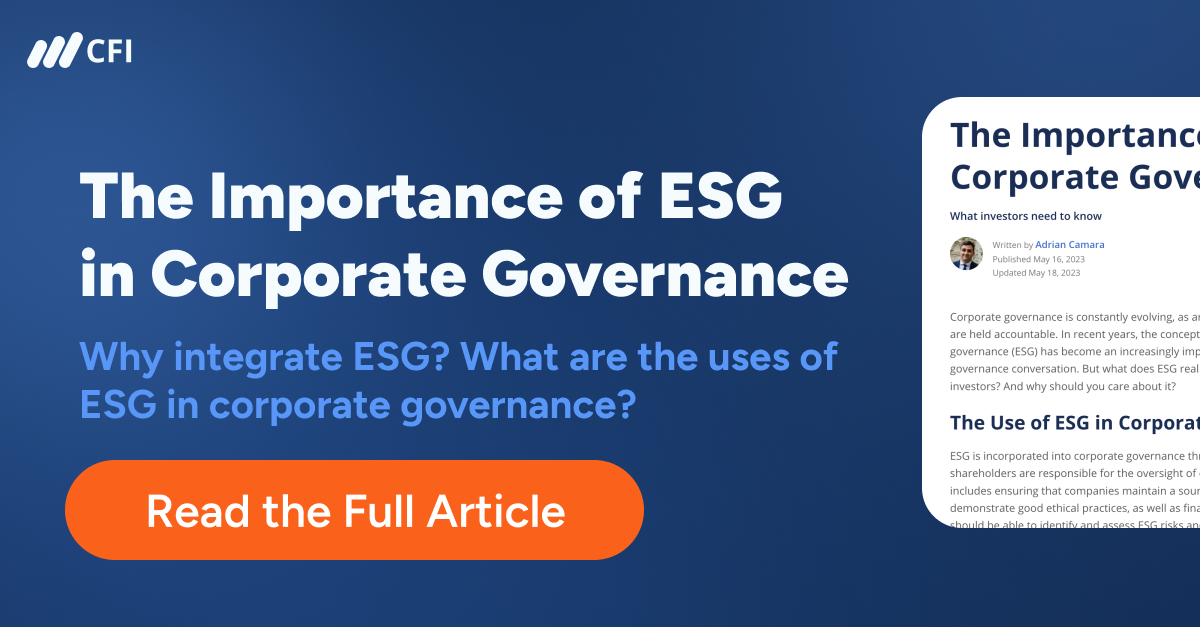La importancia de los ESG en el gobierno corporativo