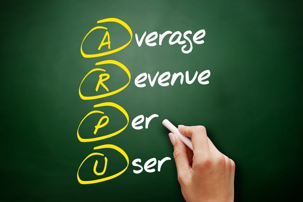 Ingresos promedio por usuario (ARPU)