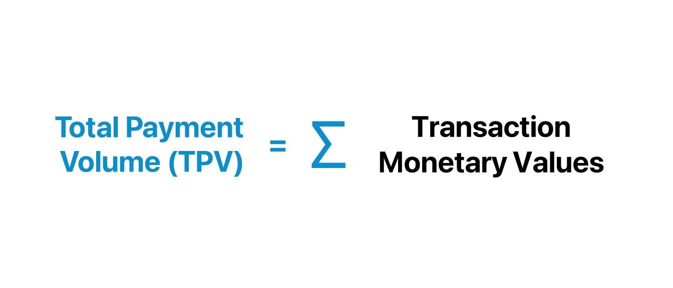 Volumen total de pagos (TPV) | Fórmula + Calculadora