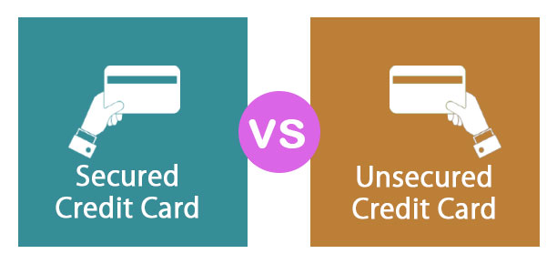 Tarjeta de crédito asegurada versus no asegurada