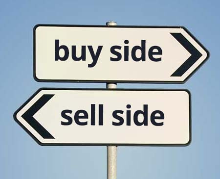 Lado de compra versus lado de venta
