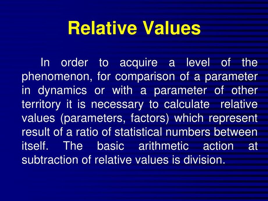 Valor relativo | Definición financiera + ejemplos de métodos