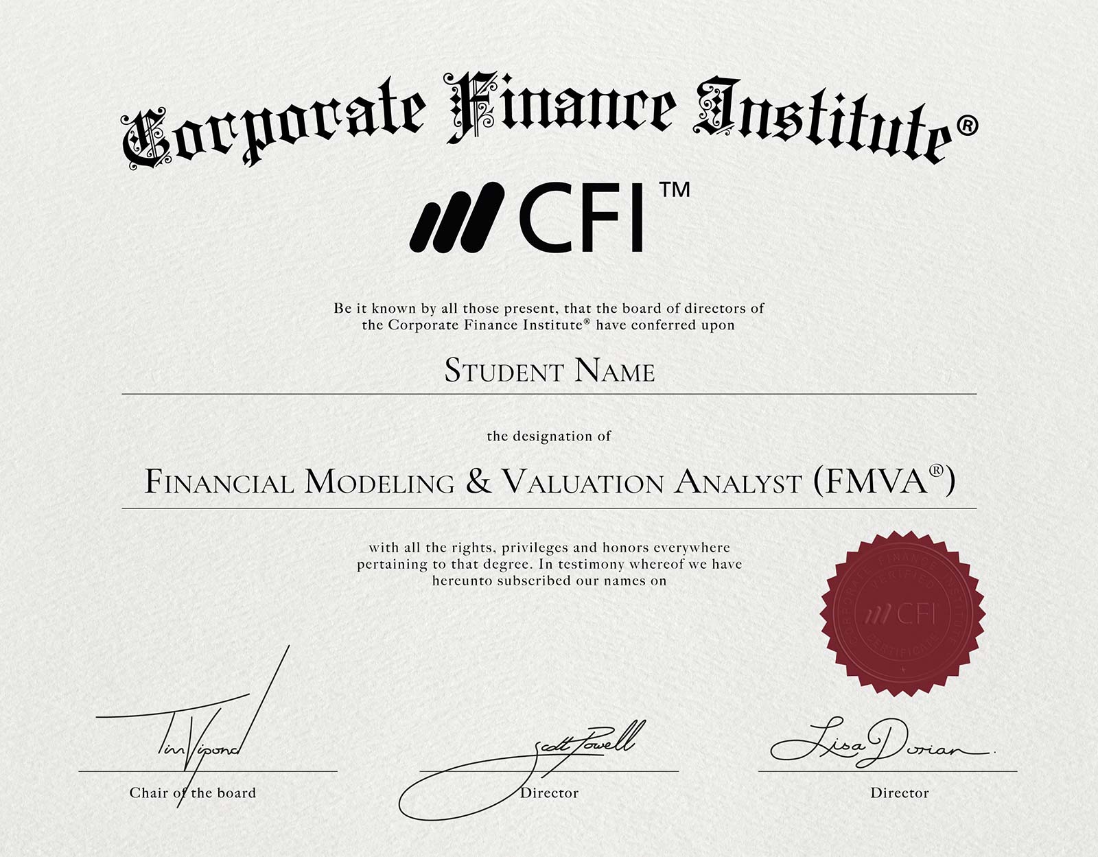 Principales certificaciones financieras profesionales
