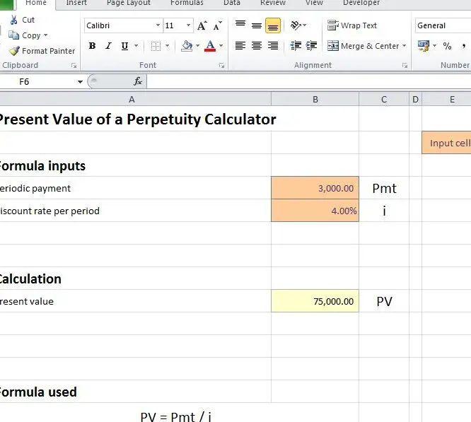 Operaciones básicas de calculadora para calcular el valor presente y futuro...