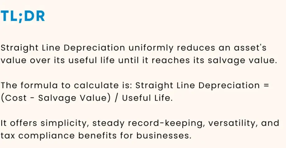 Depreciación lineal: forma sencilla de realizar un seguimiento del valor de los activos...